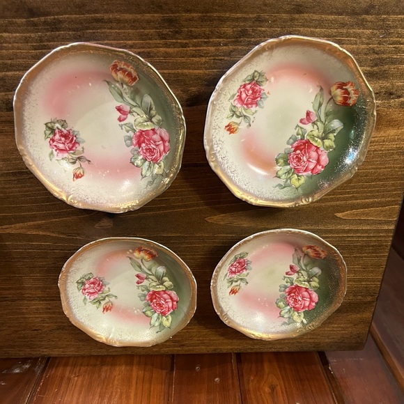 Antique Dining Antique American Beauty Wheelock Company Germany